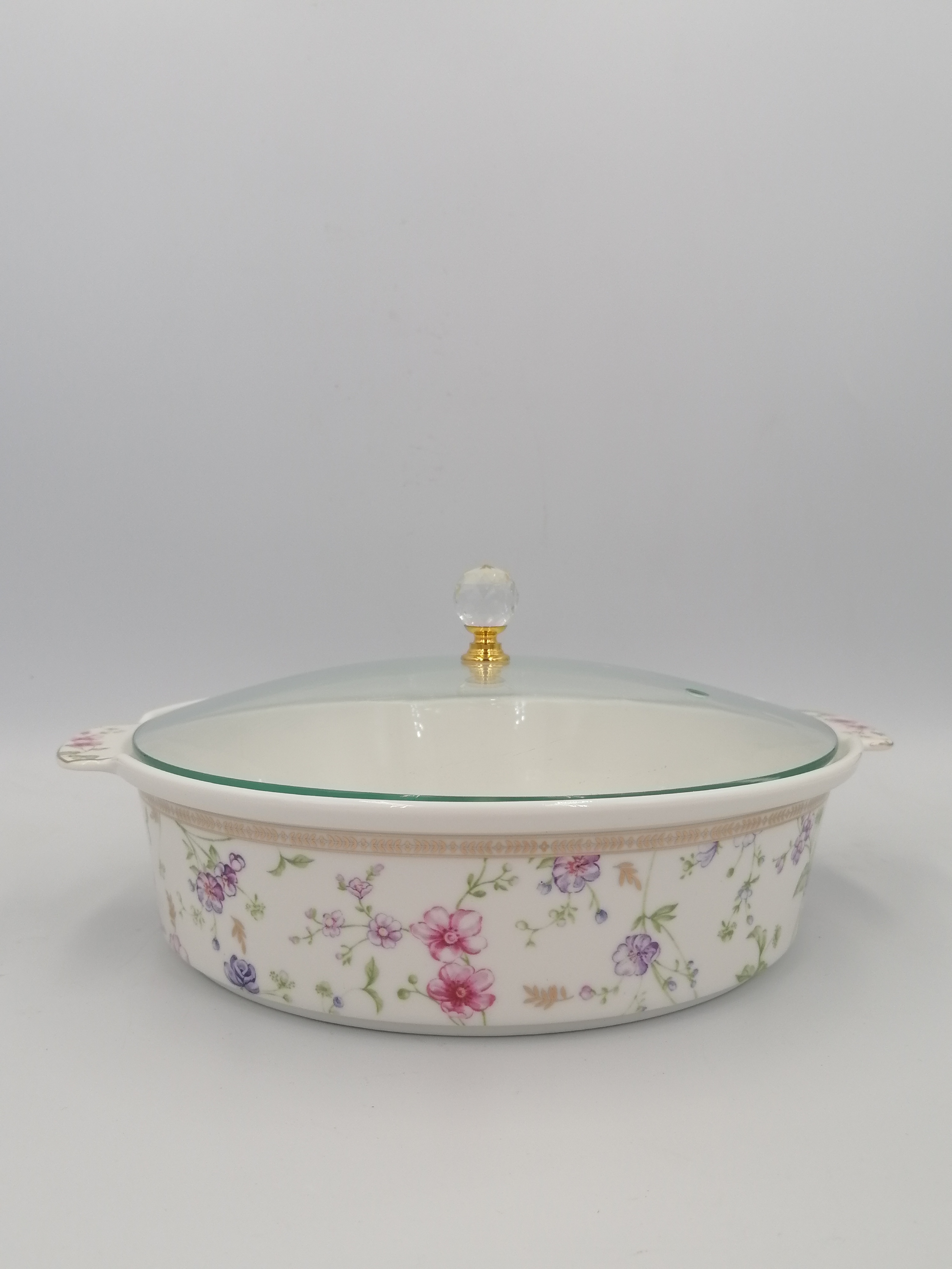 блюдо со стеклянной крышкой Розали