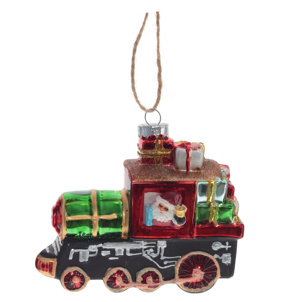 Украшение новогоднее Поезд , L13,5 W6 H10 см
